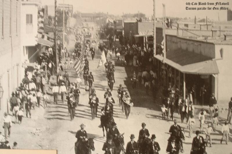 $th Cav Band & Gen Miles' parade (Tucson)