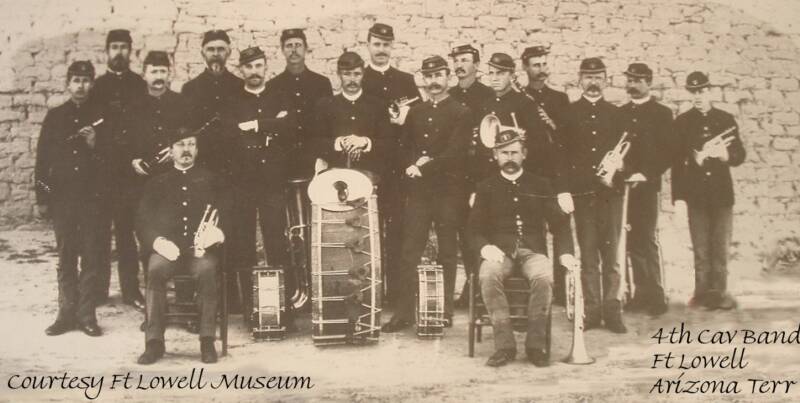 4th Cav Band in Arizona Territory