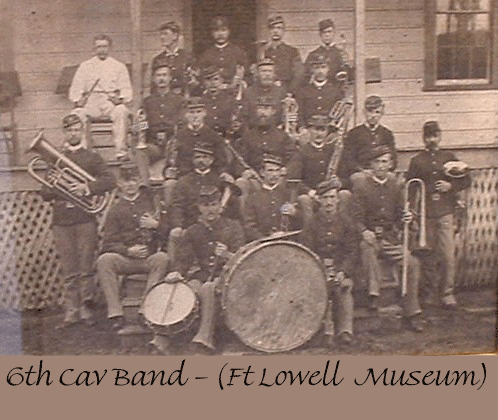 6th Cav Band prior to deployment to Ft. Lowell