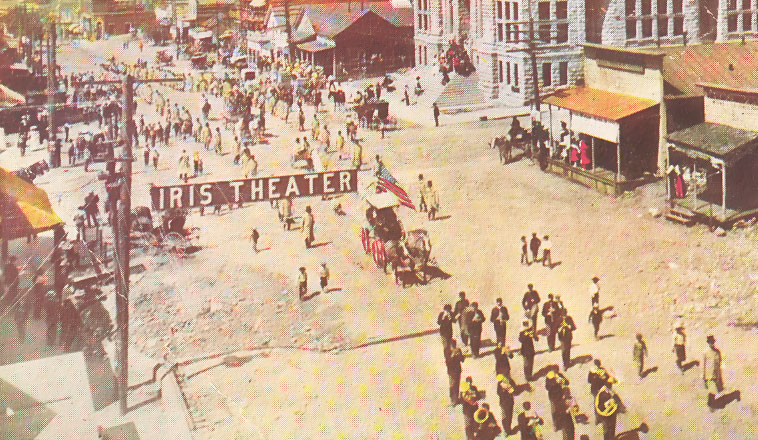 brass band on parade in Globe