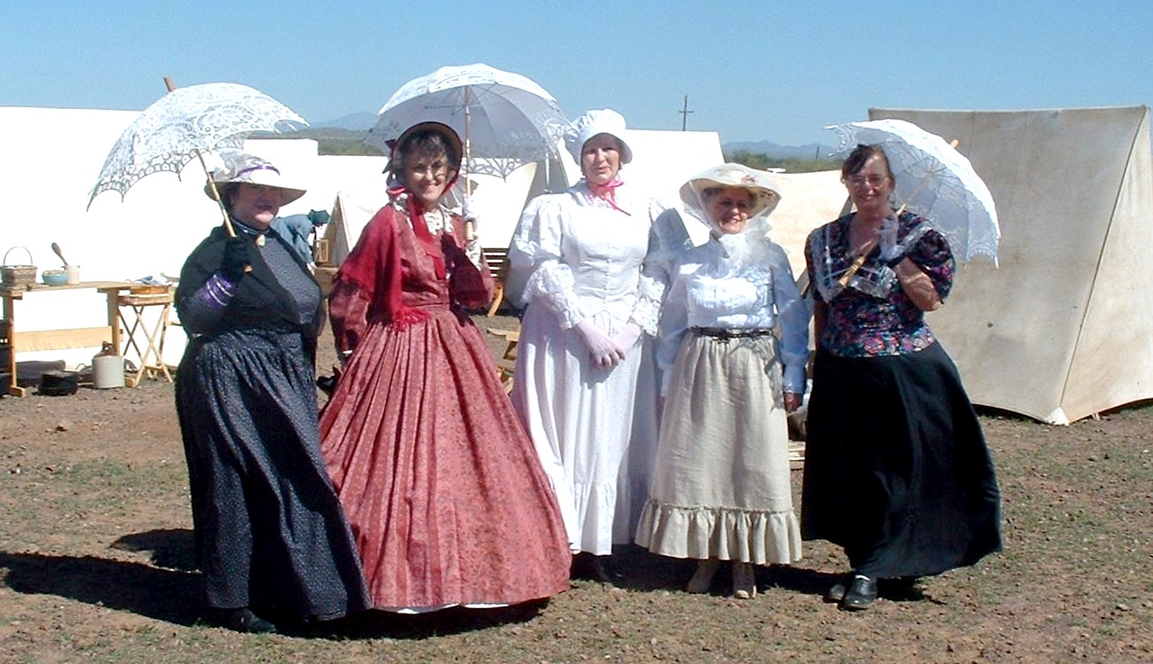 Ladies of the Regiment at Picacho Peak 2003